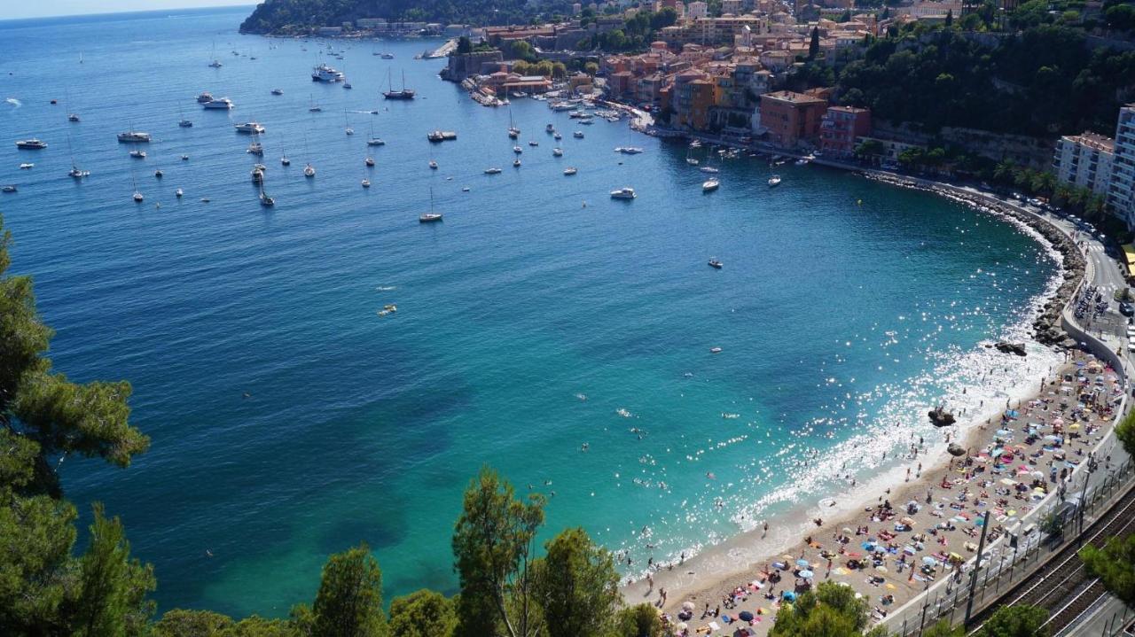 Appartement Bord De Mer Residence L'Ange Gardien Villefranche-sur-Mer Dış mekan fotoğraf